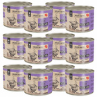 WIEJSKA ZAGRODA Karma mokra dla kota Kurczak Kaczka 12 x 200g Bezzbożowa