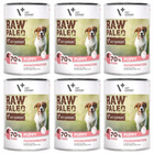 Raw Paleo Puppy Karma mokra dla szczeniąt Wieprzowina 6 x 400g Bezzbożowa