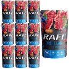 Karma mokra dla psa RAFI Jagnięcina 10 x 500g