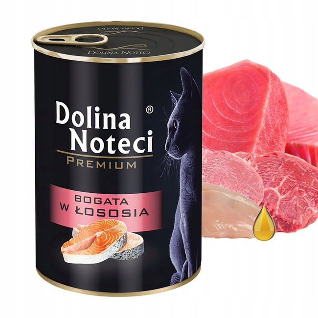 DOLINA NOTECI FINE MEAT karma mokra dla kota Mix Smaków 48 x 400g