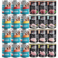 PAN MIĘSKO FRENDI Karma mokra dla kota MIX Smaków 24 x 400g