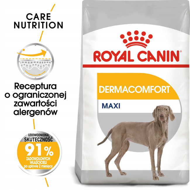 ROYAL CANIN CCN Maxi Dermacomfort karma sucha dla psów dorosłych 12 kg