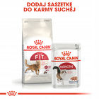 ROYAL CANIN FIT karma sucha dla kotów dorosłych wspierająca kondycję 0,4 kg
