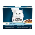 PURINA Gourmet Perle karma mokra dla kota rybny mix smaków 12 x 85g