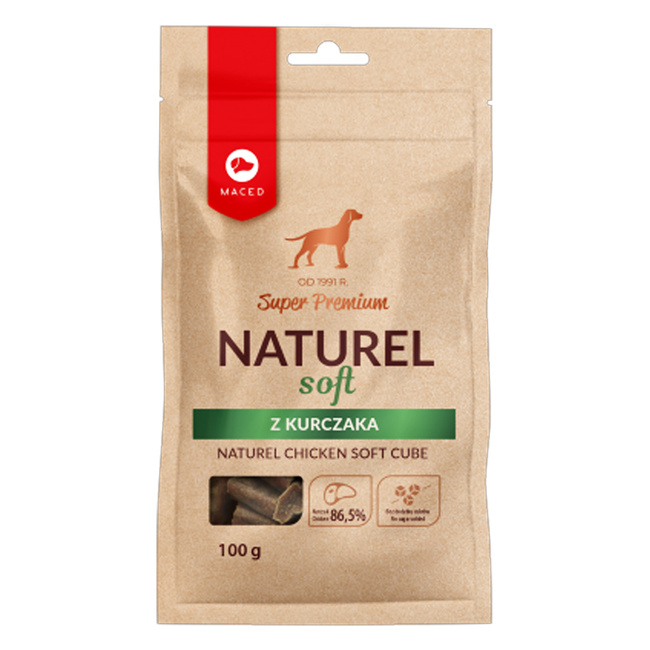 MACED NATUREL SOFT przysmak dla psa kurczak 100g