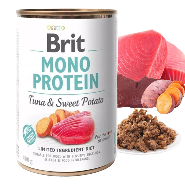 Brit Mono Protein 6 x 400g mix mokra karma dla psa