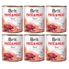Brit Pate & Meat 6 x 800g Beef mokra karma dla psa 