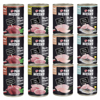 Pan Mięsko karma dla kota mokra 12 x 400g Mix