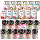 BRIT PATE & MEAT PET REPUBLIC Mix Smaków karma dla psa mokra 24 x 400g
