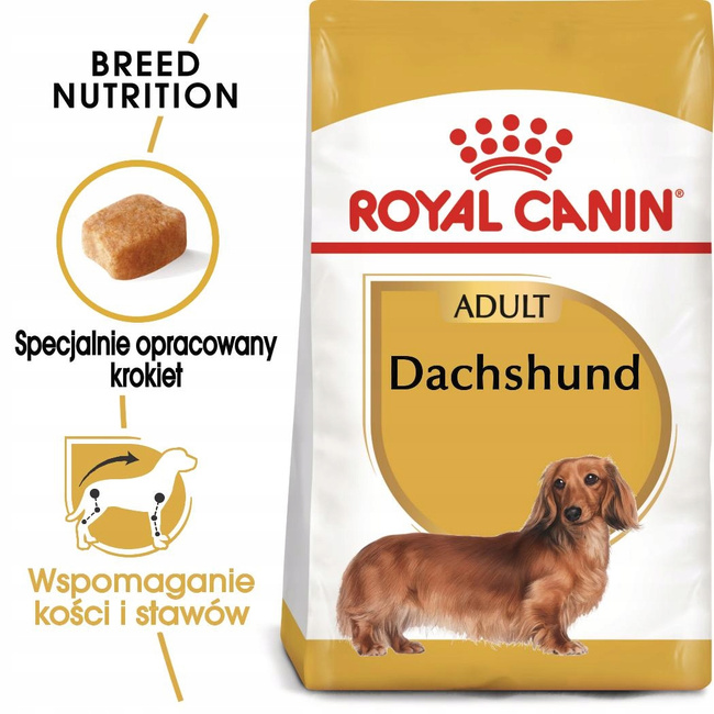 ROYAL CANIN Dachshund karma sucha dla psów dorosłych rasy jamnik 1,5 kg