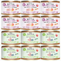 WATAHA Mono Puppy mokra karma dla szczeniąt Mix smaków 12 x 185g