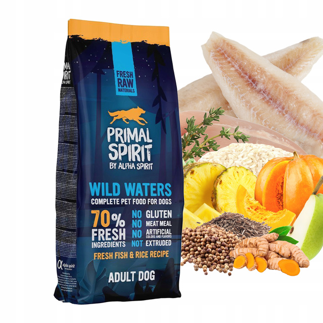 PRIMAL SPIRIT Wild Waters Karma Sucha dla psa 12kg