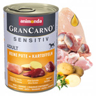 ANIMONDA GranCarno Sensitive karma mokra dla psa Mix Smaków 40 x 400g