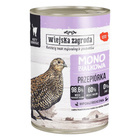 WIEJSKA ZAGRODA MONO Karma mokra dla kota Przepiórka 400g Bezzbożowa