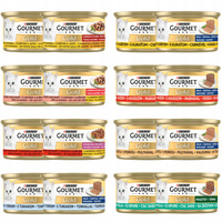 PURINA Gourmet Gold karma mokra dla kota mix smaków 16 x 85g
