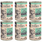 WIEJSKA ZAGRODA Mokra karma dla psa Indyk Królik 6 x 400g bezzbożowa