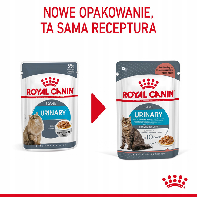 ROYAL CANIN Feline Care Nutrition - Urinary Care - Wet Gravy 12 x 85 g