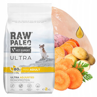 RAW PALEO ULTRA MINI Adult Indyk karma sucha dla psa 2 kg bezzbożowa