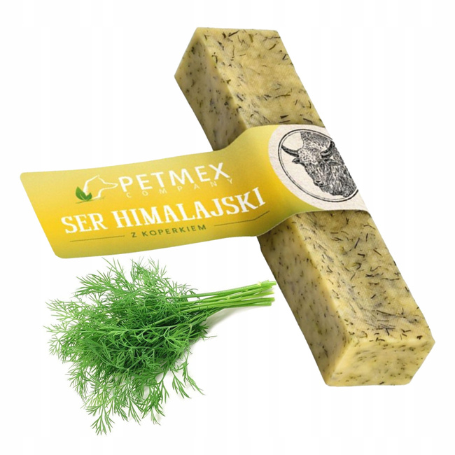 PETMEX Ser Himalajski z Koperkiem Naturalny Gryzak dla psa rozmiar M