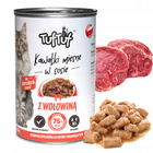 TUF TUF Karma mokra dla kota KAWAŁKI W SOSIE MIX 24x415g