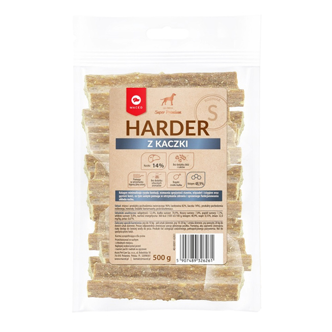 MACED HARDER Naturalny przysmak dla psa Kaczka 500g