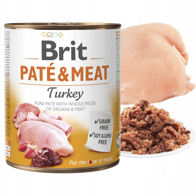 Brit Pate & Meat 20 x 800g Mix mokra karma dla psa