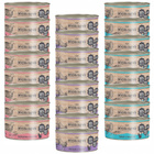 WIEJSKA ZAGRODA karma mokra dla kota mix smaków 24 x 85g  Bezzbożowa