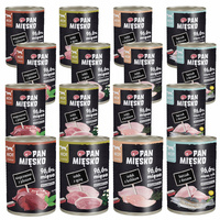 Pan Mięsko karma dla kota mokra 16 x 400g Mix