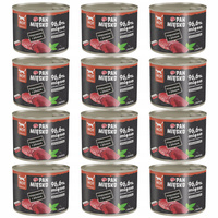 Pan Mięsko karma dla kota mokra Wieprzowina Jeleń 12 x 200g