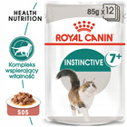 ROYAL CANIN Instinctive +7 karma mokra w sosie dla kotów starszych 12 x 85g