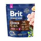 Brit By Nature 1 kg Chicken Junior S sucha karma dla szczeniąt