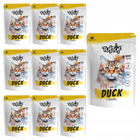 TUF TUF Saszetka Karma mokra dla kota Kaczka 10 x 100g Bezzbożowa