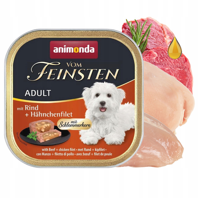 ANIMONDA Vom Feinsten mokra karma dla psa mix smaków 48 x 150g