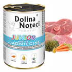 DOLINA NOTECI JUNIOR Karma mokra dla szczeniąt mix smaków 50 x 400g