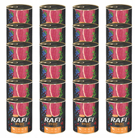 DOLINA NOTECI RAFI Karma mokra dla psa Kaczka 24 x 800g Bezzbożowa