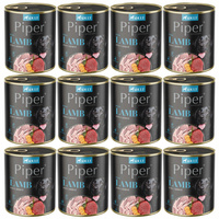 PIPER DOLINA NOTECI Karma mokra dla psa Jagnięcina z marchewką 12 x 800g