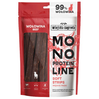 WIEJSKA ZAGRODA MONOPROTEIN Wołowina paski przysmak smakołyk dla psa 100g