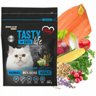 BIOFEED TASTY CATS LIFE Hairball Łosoś karma sucha dla kota 600g zdrowa