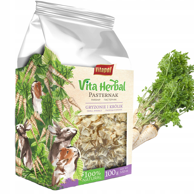 Vitapol VITA HERBAL Przysmak Pasternak gryzoń 100g