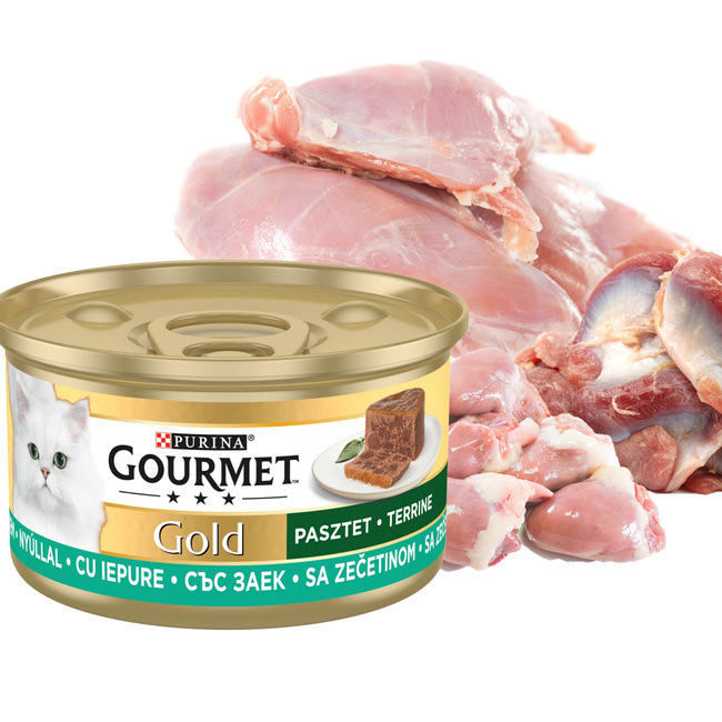 PURINA Gourmet Gold karma mokra dla kota mix smaków 8 x 85g