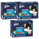 PURINA Felix Fantastic karma mokra dla kota rybny mix smaków 36 x 85g