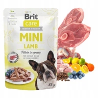 Brit Care Mini 85g mokra karma dla psa Jagnięcina