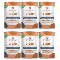 Perro LIGHT Monobiałkowa karma mokra dla psa Kaczka z warzywami 6 x 400g