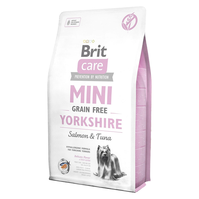 Brit Care Mini Yorkshire 400g Salmon Tuna sucha karma dla psa