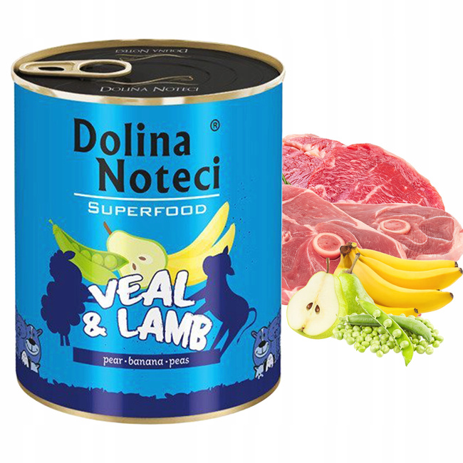 Dolina Noteci Superfood mokra karma dla psa 30 x 400g Mix