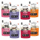 WIEJSKA ZAGRODA Monobiałkowa mokra karma dla psa mix smaków 8 x 500g