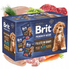 Brit By Nature Fillets in Gravy 12 x 85g Mix mokra karma dla psa