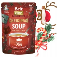 BRIT CHRISTMAS SOUP karma mokra zupa dla kota Ryba 75g pełnowartościowa