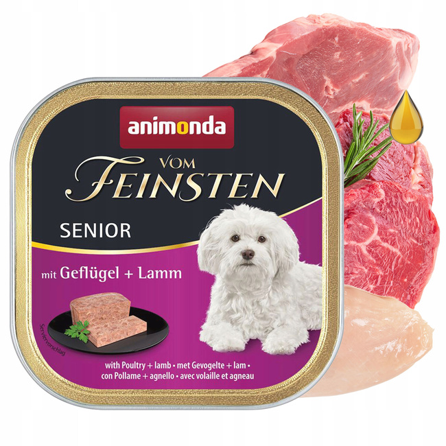 ANIMONDA Vom Feinsten Senior mokra karma dla psa Mix Smaków 30 x 150g