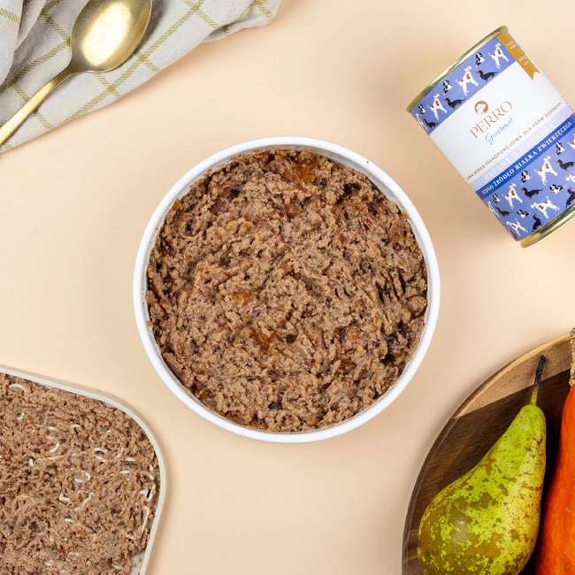 Perro Gourmet Monobiałkowa Karma Mokra Bażant z Gruszką 800g dla Psa